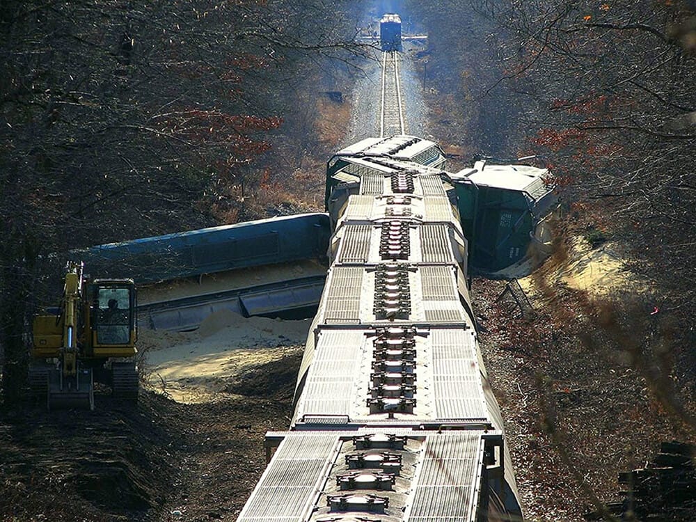 Derailments are leading cause of train accidents
