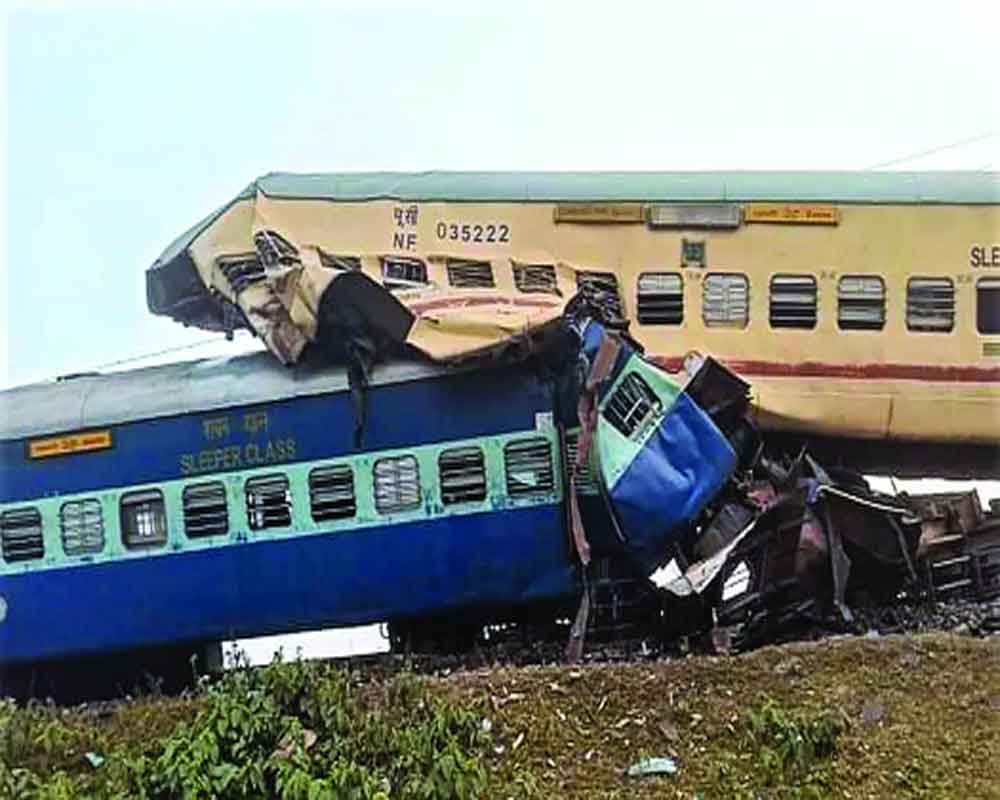 In spite of safety precautions, train accidents still occur