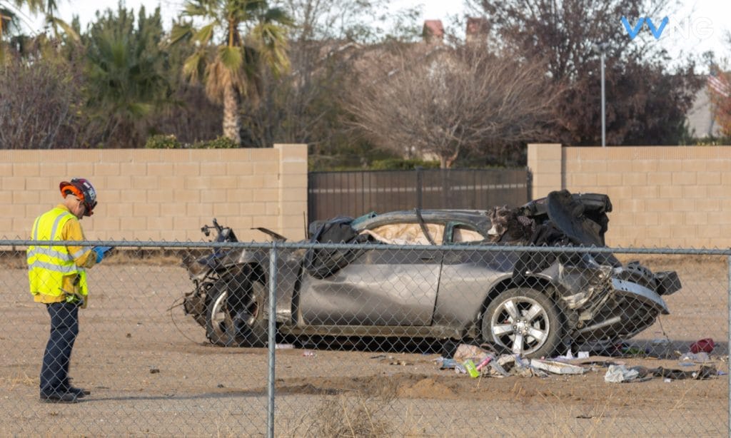 Woman hospitalized after being involved in California rollover